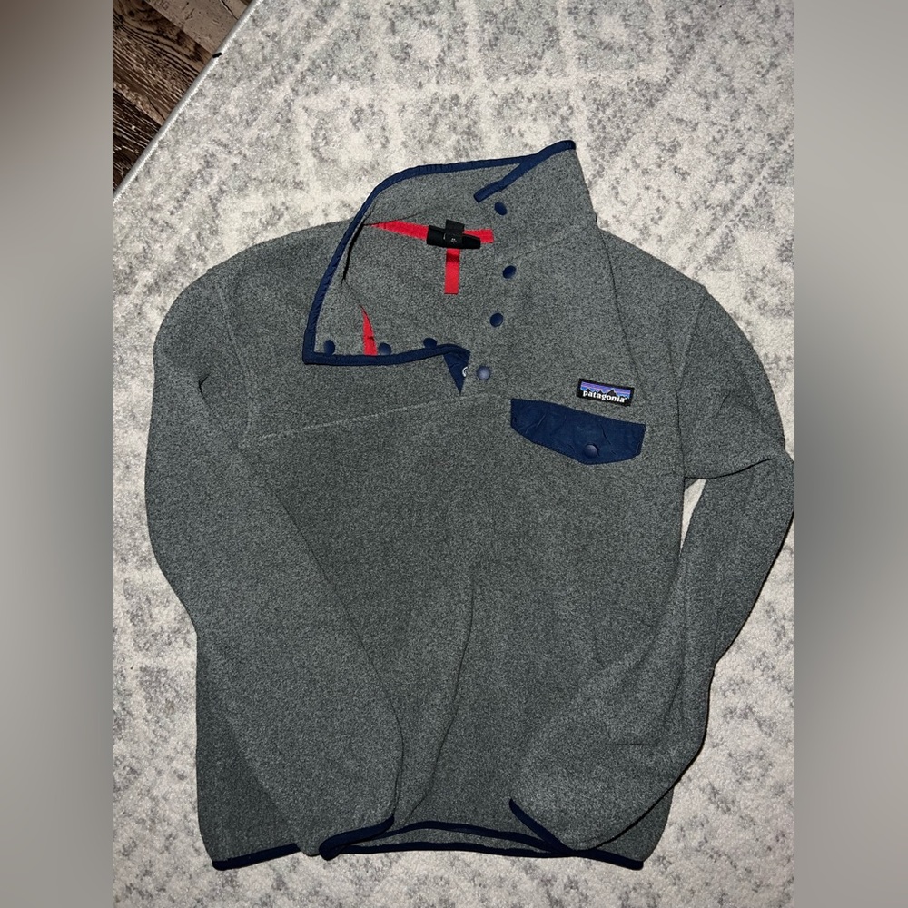 Patagonia Synchilla snap up fleece pullover